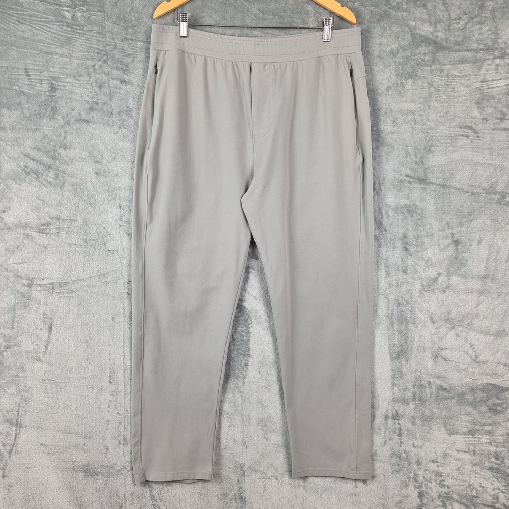 Public Rec Pants‎ 38x30 Gray Gamechanger Chino Sweatpants Athleisure Performance
